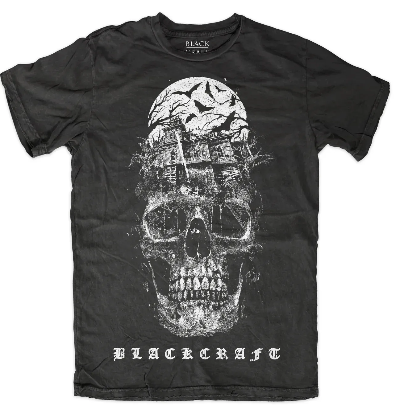 Haunted House Skull T-Shirt