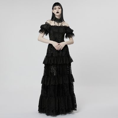 Dress WQ-613 [BLACK] [PLUS]