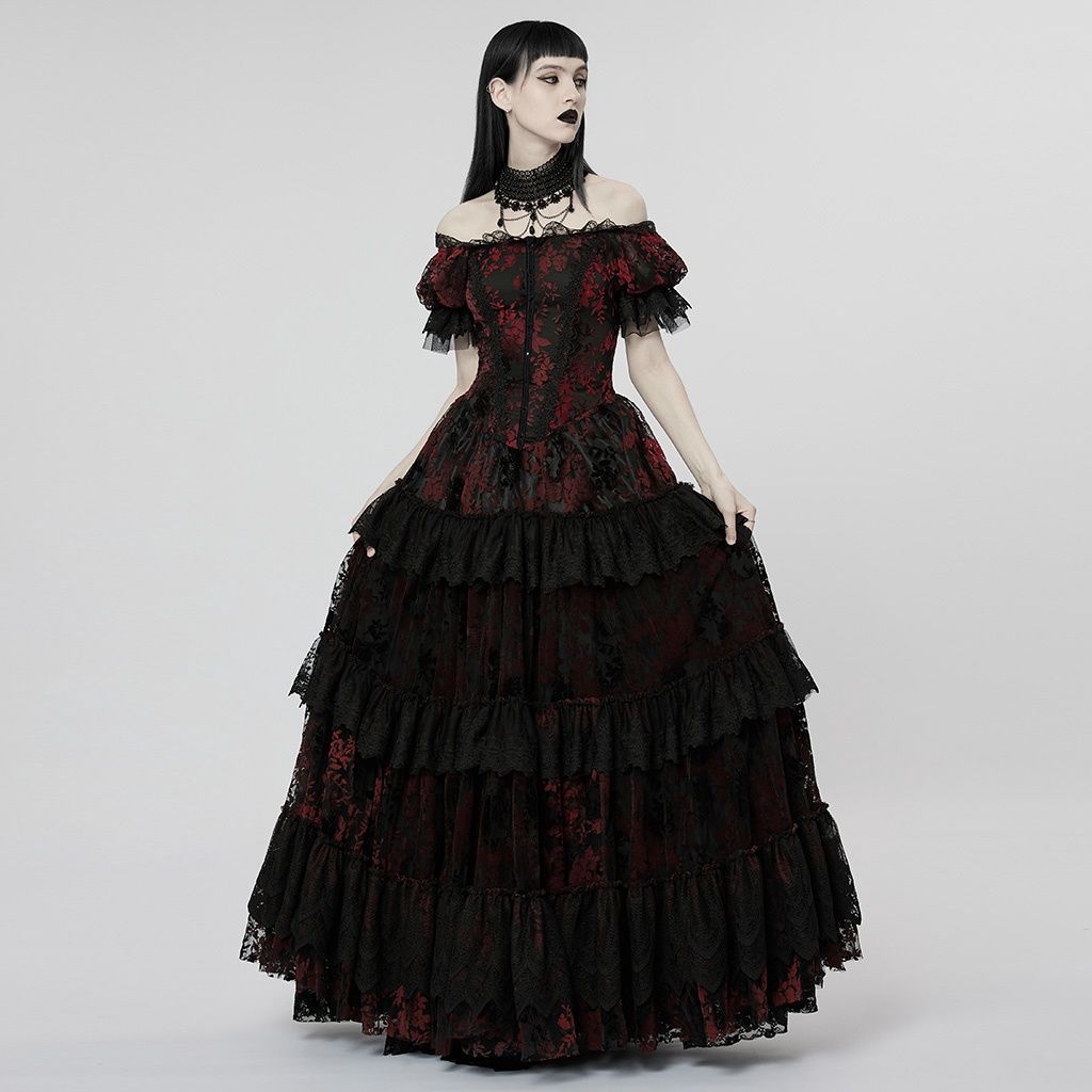 Dress WQ-613 [RED]