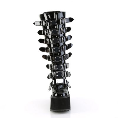 Knee-high Wedge Platform Boots SWI-815/WC/B (Wide Calf)