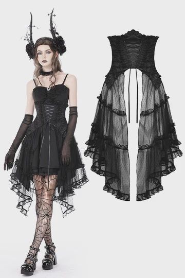 Mesh Skirt-Belt KW262