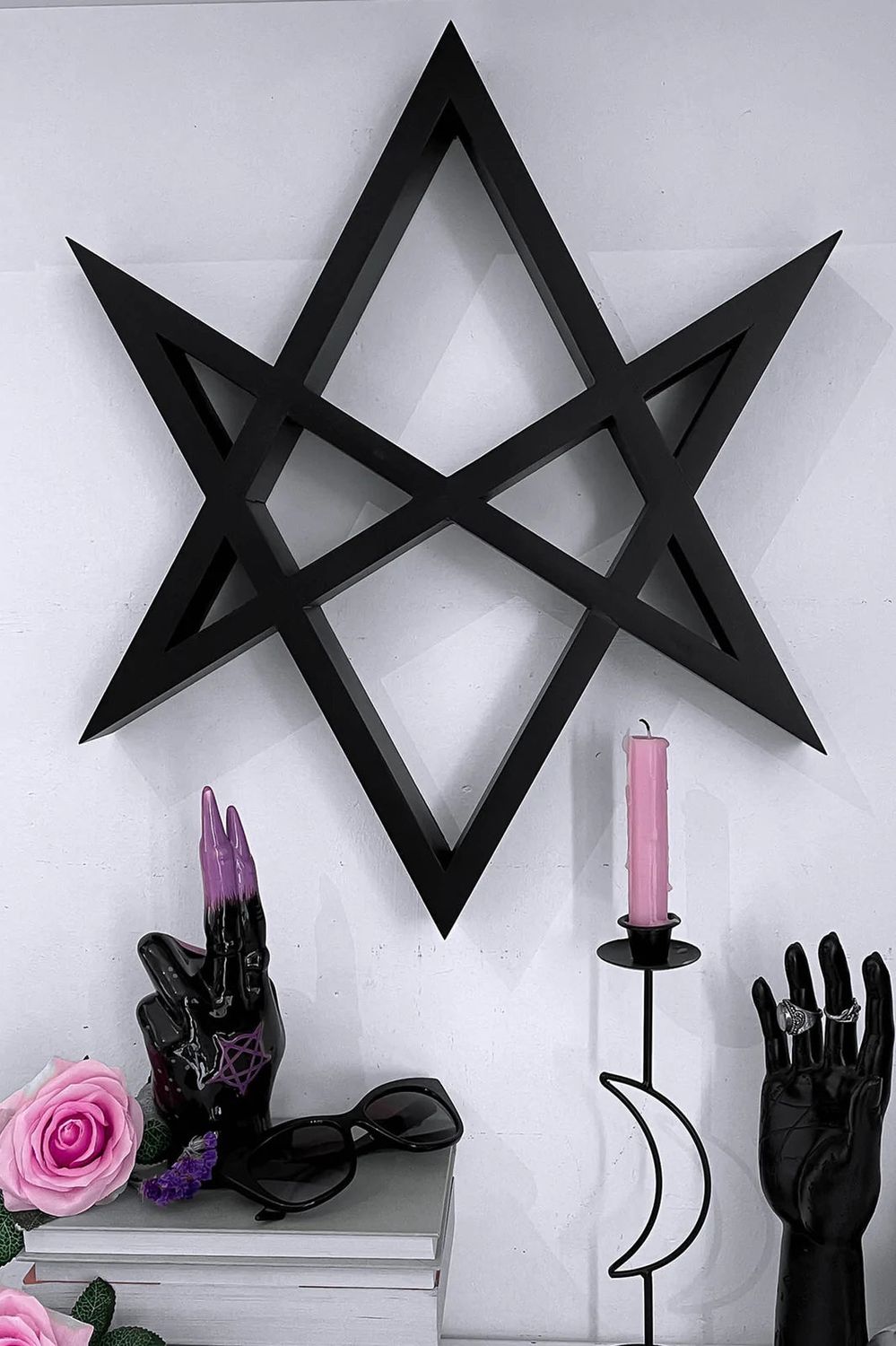 Hexagram Shelf Wall Decoration