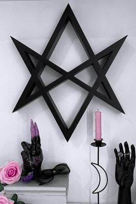 Hexagram Shelf Wall Decoration