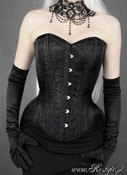 Brocade Overbust Corset [PLUS]
