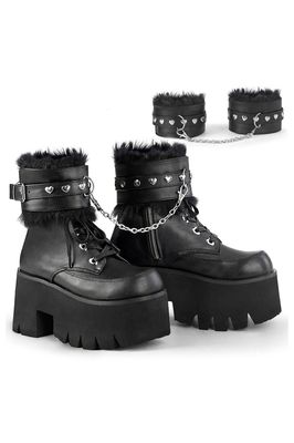 Cuffed Platform Boots ASH-57/BVL