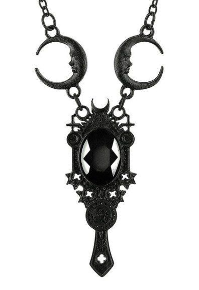 Dark Mirror Necklace