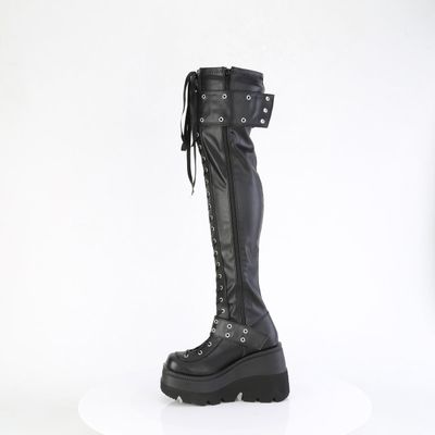 Over-the-knee Wedge Platform Boots SHA-325/BVL