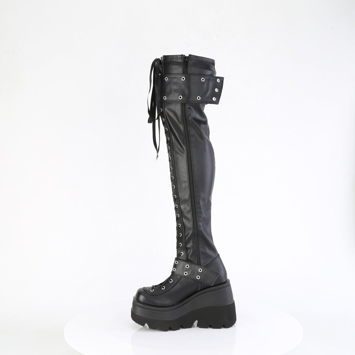Over-the-knee Wedge Platform Boots SHA-325/BVL