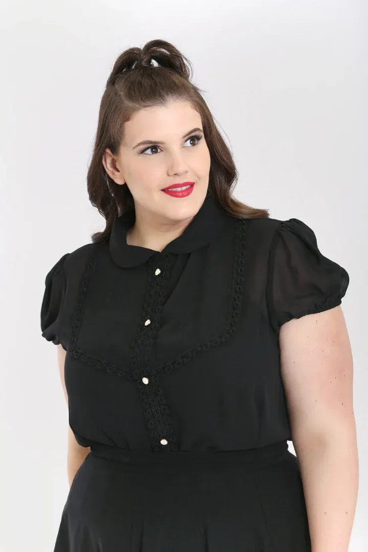 Blouse Taffy [BLACK]