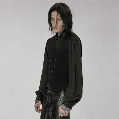 Waistcoat WY-1436 [BLACK] [PLUS]