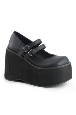 Wedge Plarform Mary Jane Shoes KERA-08/B/PU