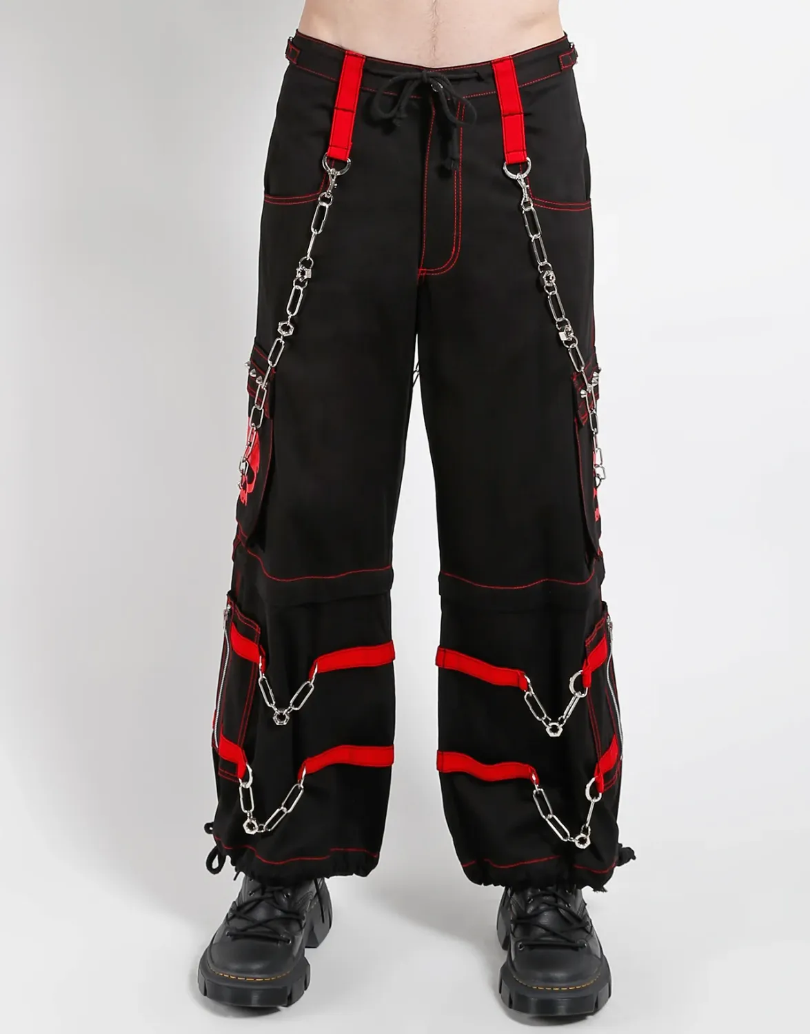 Skull &amp; Chains Pants [RED] [AF7049M]
