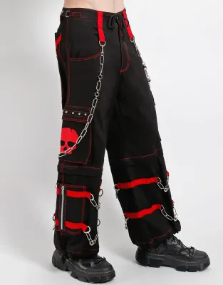 Skull &amp; Chains Pants [RED] [AF7049M]