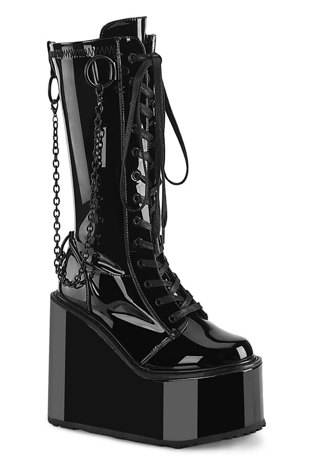 Knee-high Wedge Platform Boots SWI-150\B