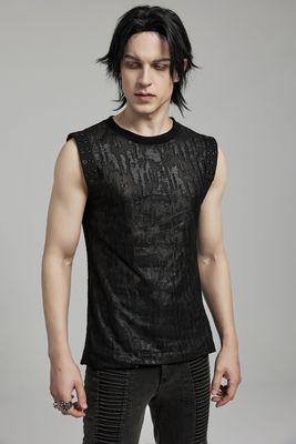 Sleevesless Top WT-887 [BLACK]