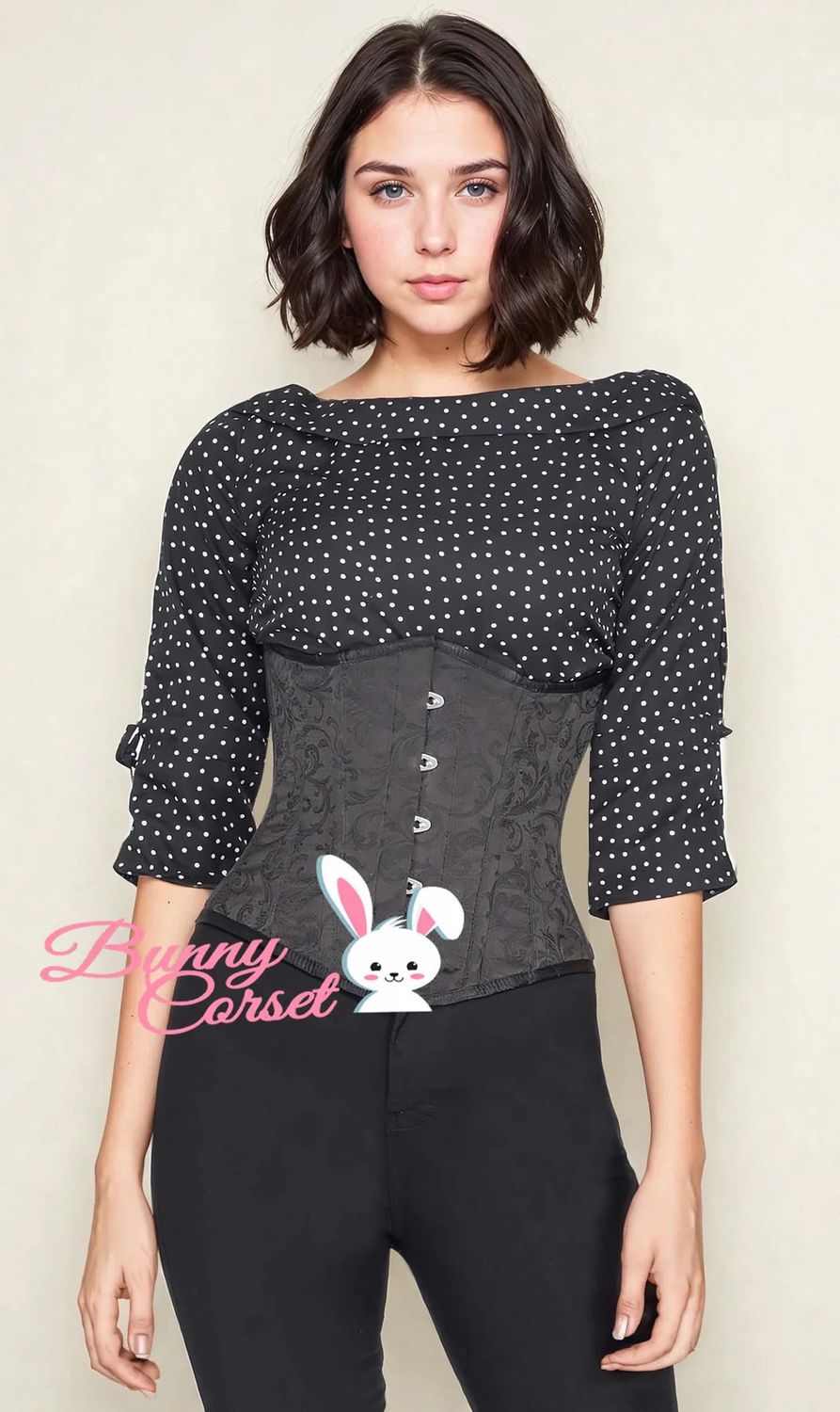 Aspen Brocade Underbust Corset [CD-193]