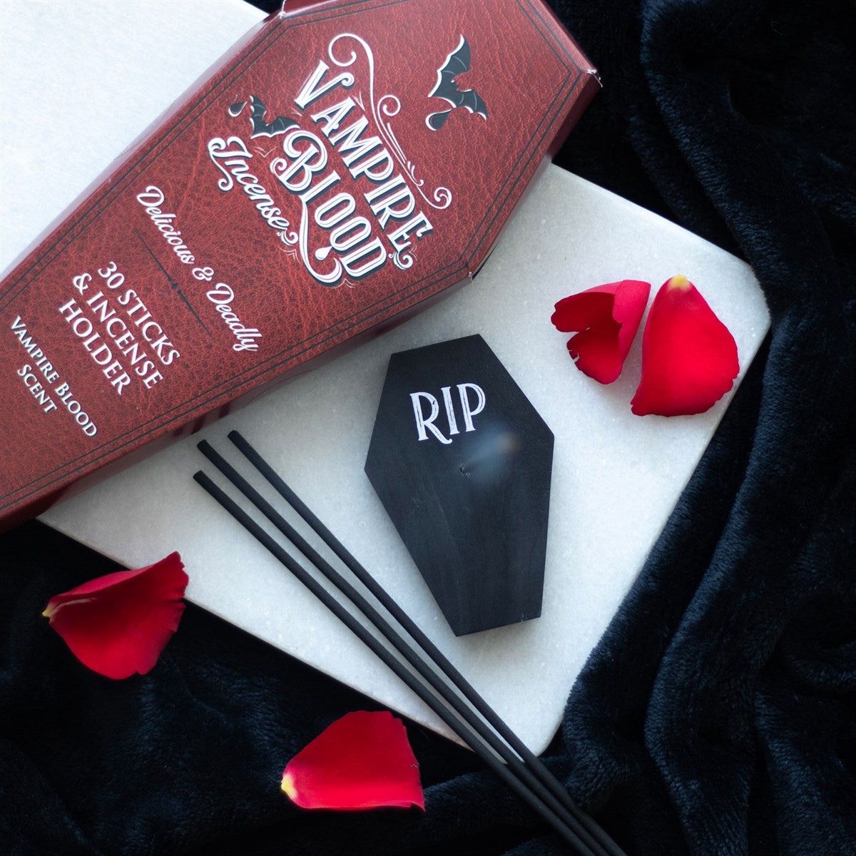 Vampire Blood Incense and Incense Holder [VV_14024]