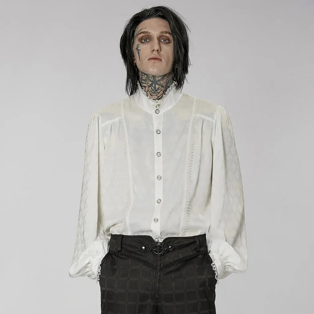 Shirt WY-1409 [WHITE] [PLUS]