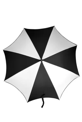 Funeral Procession Umbrella [BLACK / WHITE]