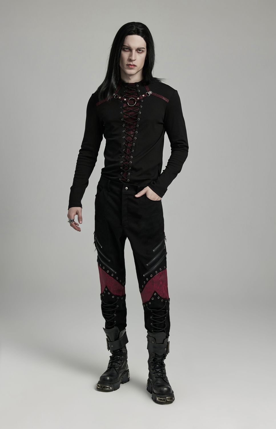 Pants WK-630 [RED]