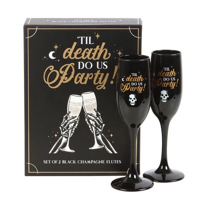 Til Death Do Us Party Champagne Flute [PT_21224]