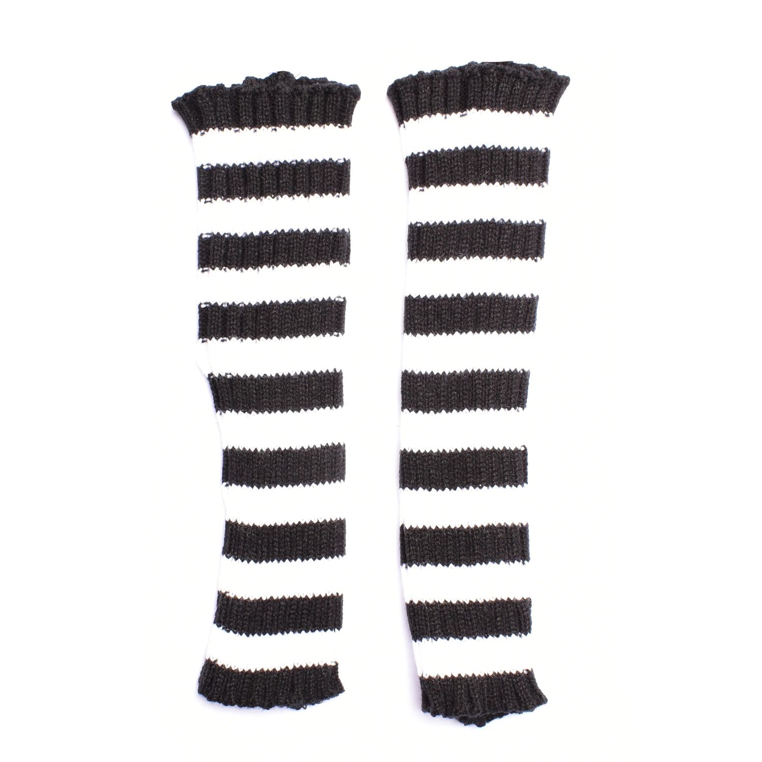 Arm Warmers Tilly [BLACK/WHITE]