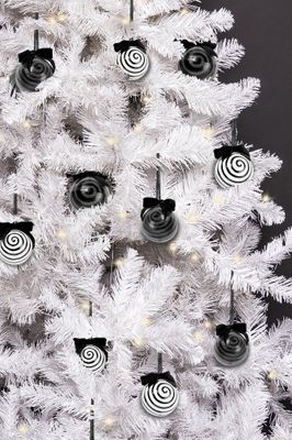 Downward Spiral Christmas Ornaments