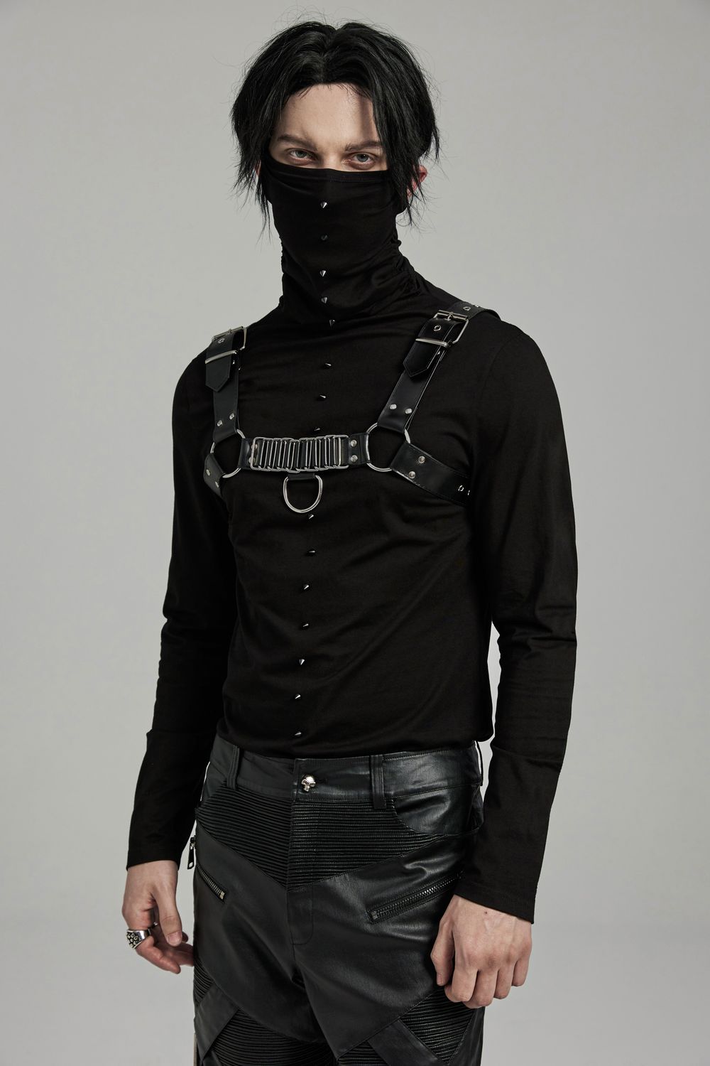 Black Punk Harness - WS-637