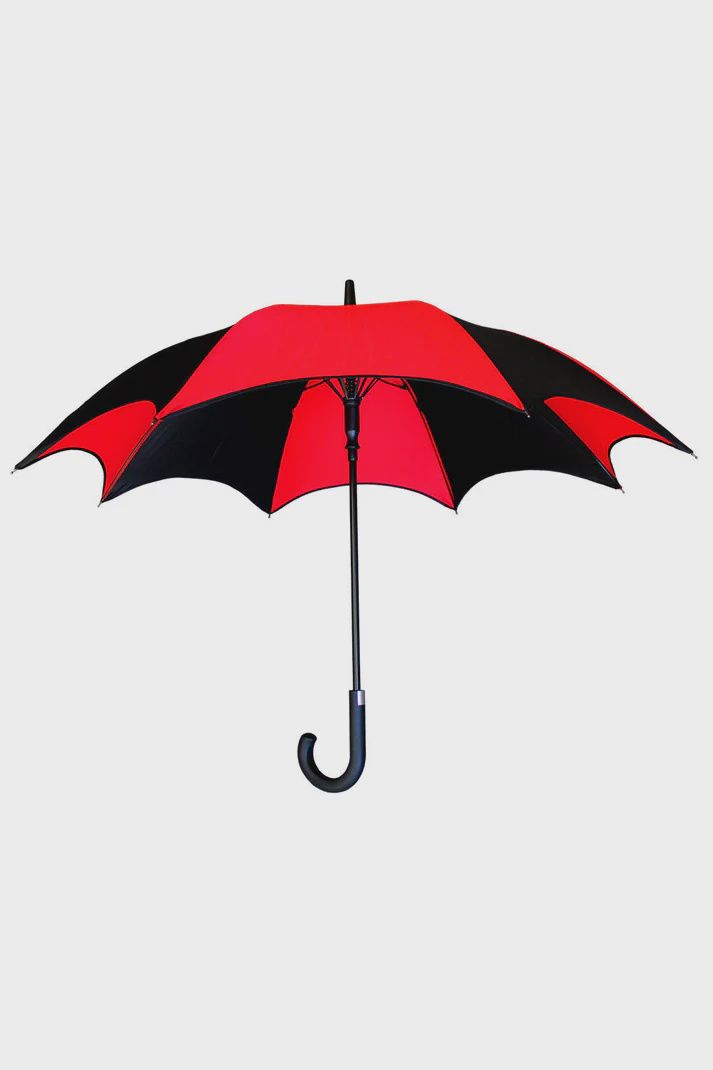 Funeral Procession Umbrella [BLACK / RED]