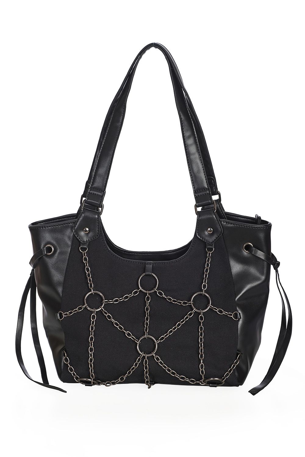 Lazarus Black Chain Purse - [BG34418]