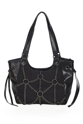 Lazarus Black Chain Purse - [BG34418]