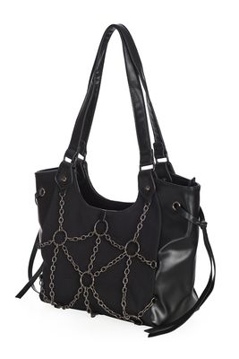 Lazarus Black Chain Purse - [BG34418]