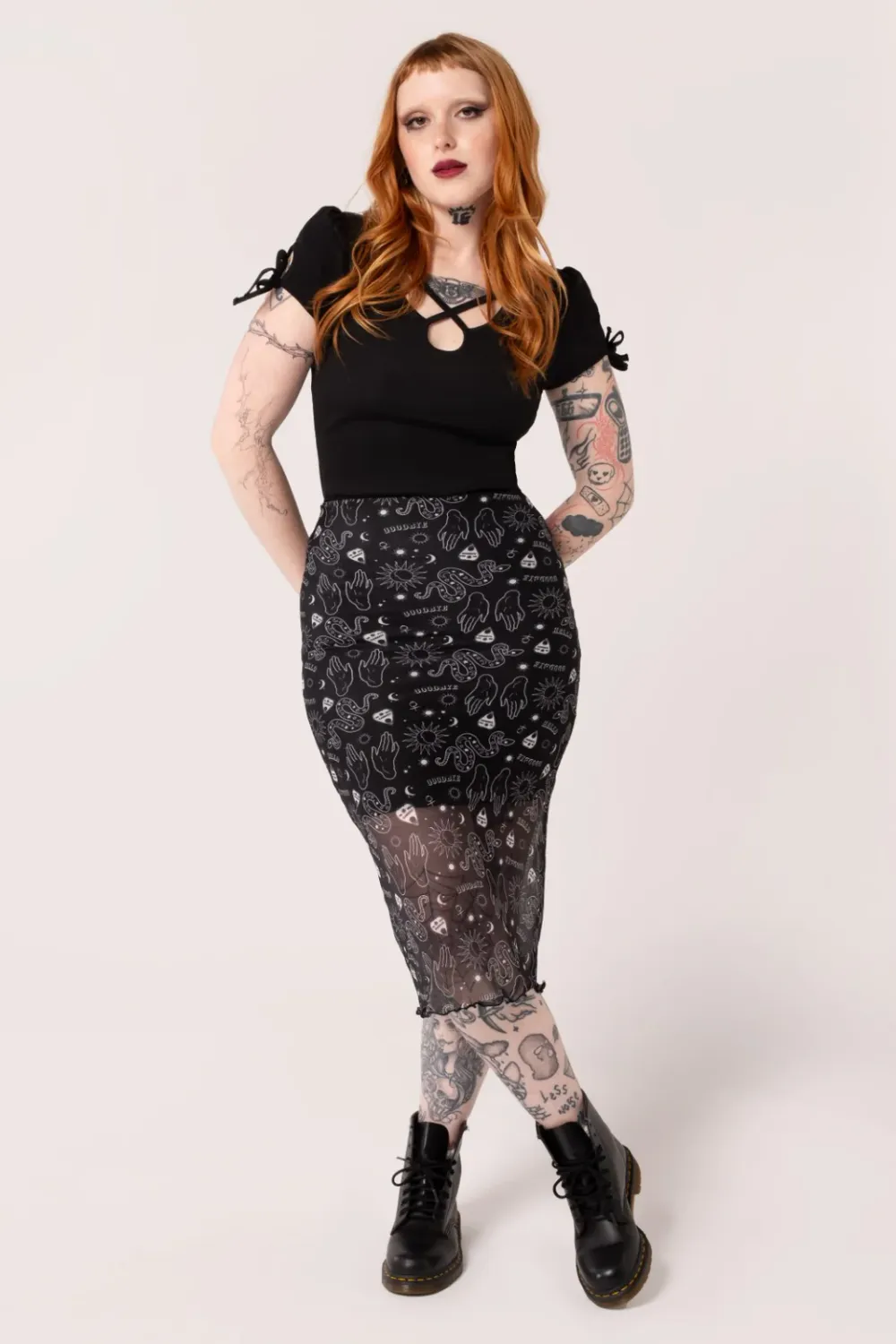 Hello Goodbye Skirt