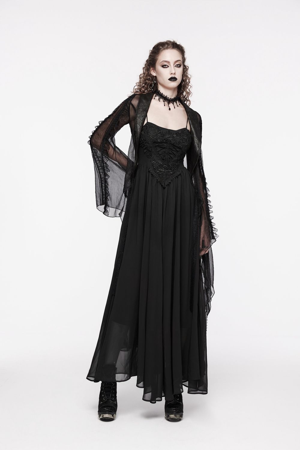 Dress WQ-693 [BLACK]