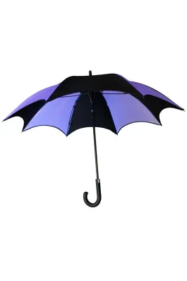 Funeral Procession Umbrella [BLACK / PURPLE]