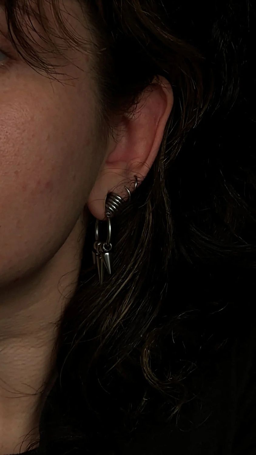 Dahlia Hoops Earrings