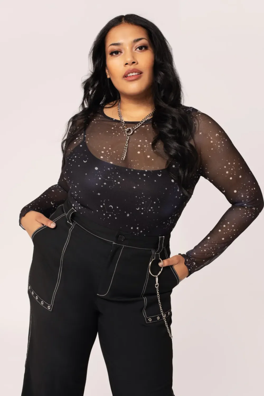 Mesh Zodiac Top