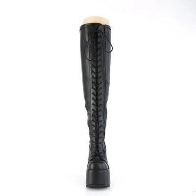 Thigh-high Heeled Platform Boots CAM-300/BVL