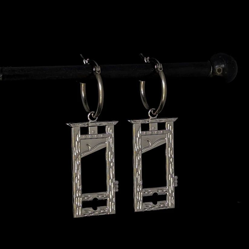 Guillotine Hoops Earrings