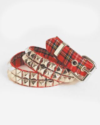 Belt BT117PLAID [RED]