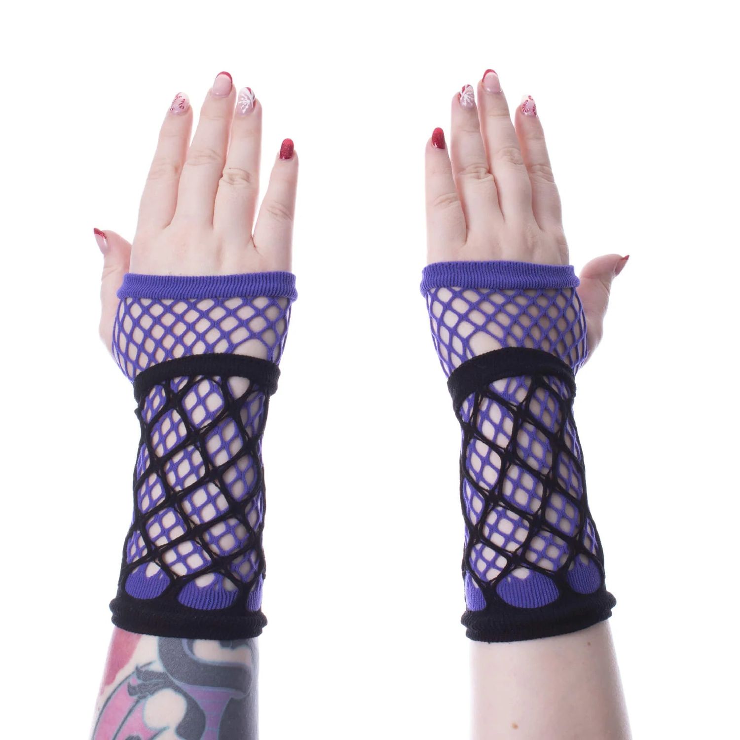 Ruby Gloves [BLACK/PURPLE]