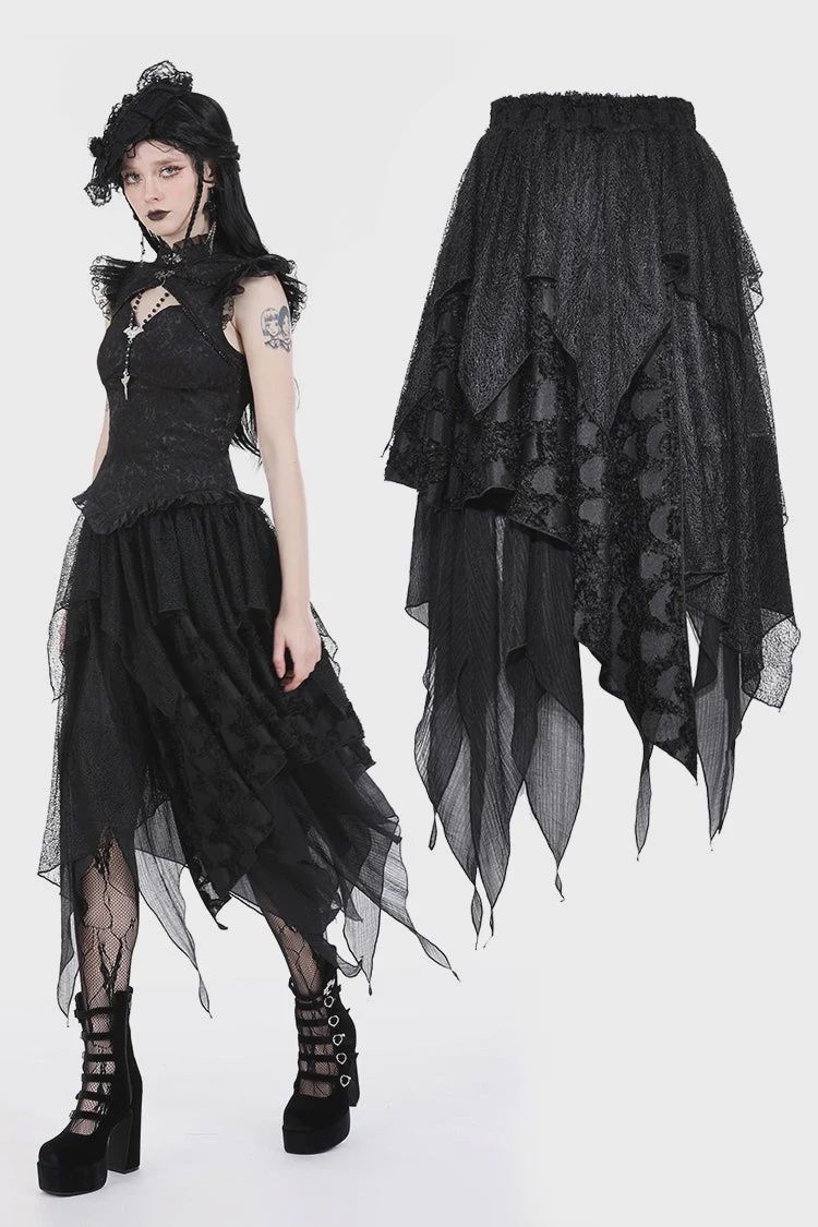 Asymmetrical Skirt KW338