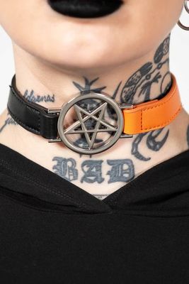 Choker Penta Half [BLACK/ORANGE]