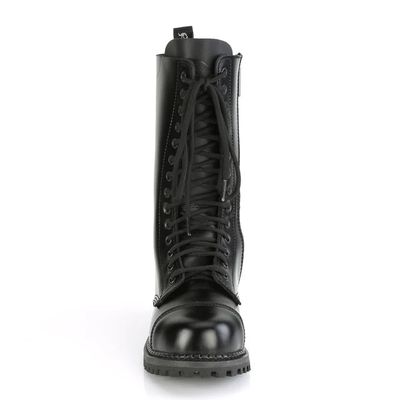14 Eyelet Combat Boots RIOT-14/BLE