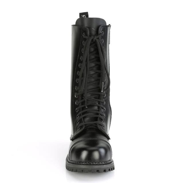 14 Eyelet Combat Boots RIOT-14/BLE