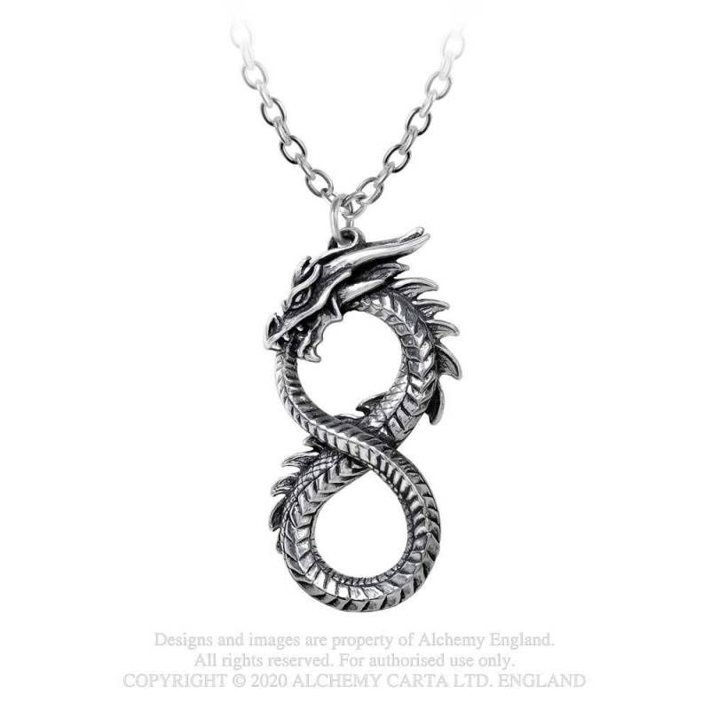 Infinity Dragon Necklace [P916]