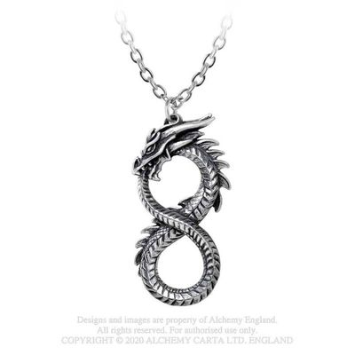 Infinity Dragon Necklace [P916]