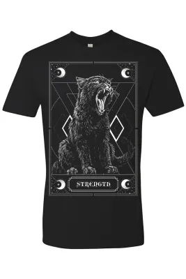Strength Kitty Tarot Unisex T-Shirt