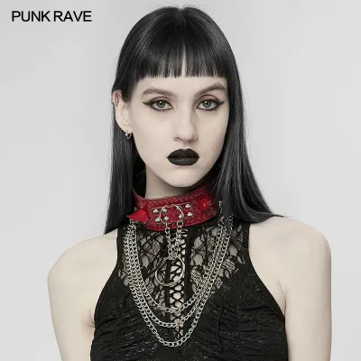 Choker WS-539 [ROUGE]