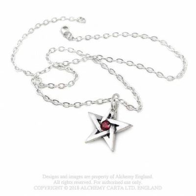Crystal Pentagram Necklace[P365]